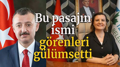 Bu pasajın ismi görenleri gülümsetti